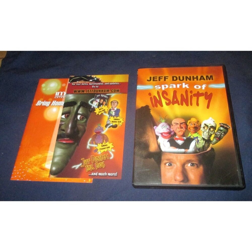 Jeff Dunham - Spark of Insanity (DVD, 2007)